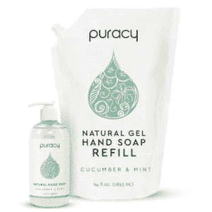 sulfate free soap. Puracy eco cleaners and all natural body care products.