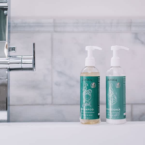 best non toxic shampoo. Puracy eco cleaners and all natural body care products.