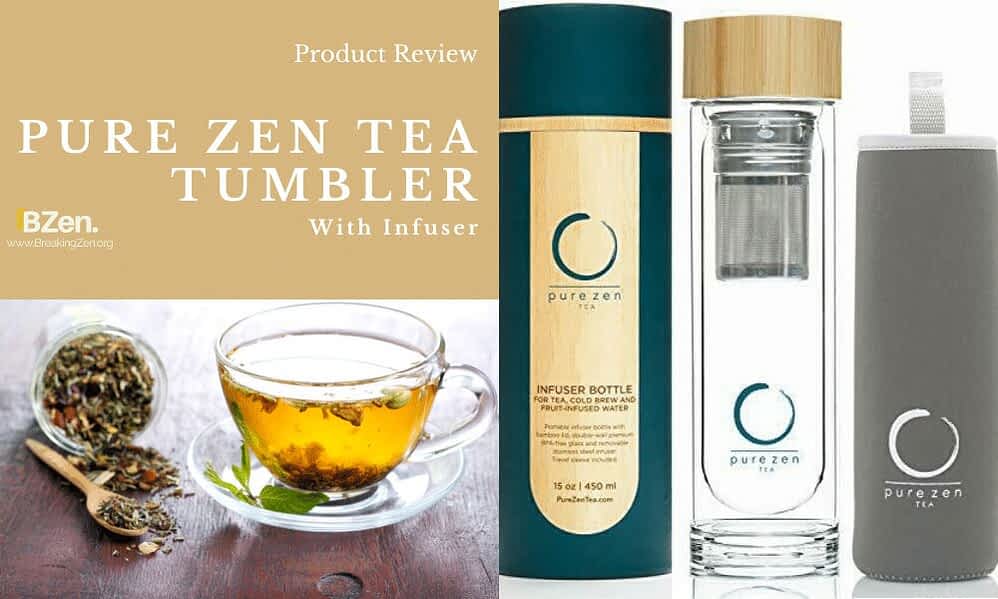 Pure Zen Tea Tumbler with Infuser Review. 6 Things We Love!