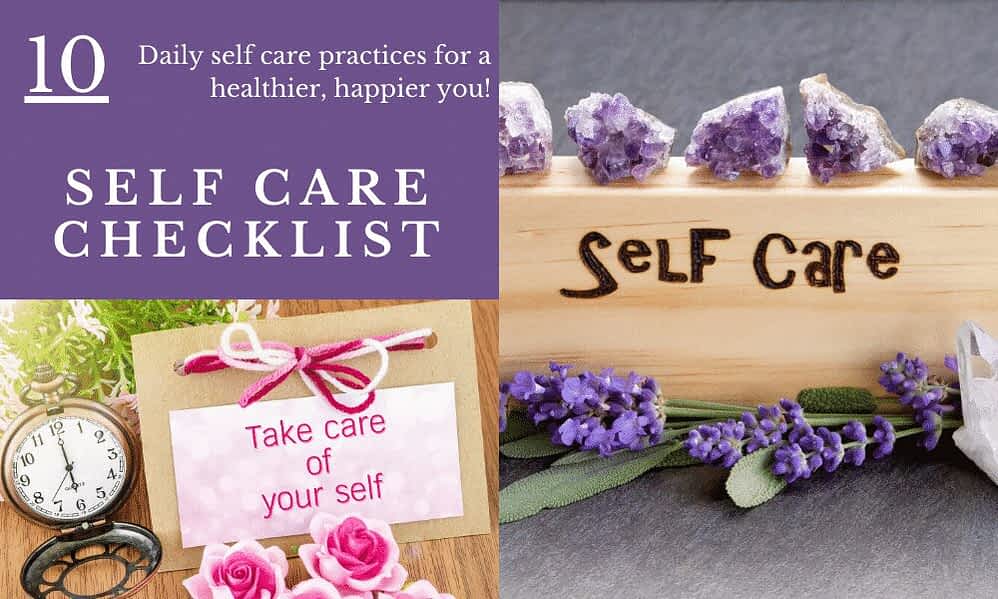Daily Self Care Checklist Ideas to Keep You Sane!